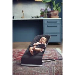 Babybjorn Transat Bébé Bliss Coton Matelassé Noir -Produits Pour Bébé bj062360167 2