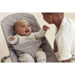 Babybjorn Transat Bébé Bliss Coton Matelassé Gris Sable -Produits Pour Bébé bj062360174 3