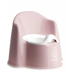 Babybjorn Pot Fauteuil Rose Pastel Et Blanc