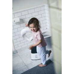 Babybjorn Réducteur De Toilette Blanc Et Gris -Produits Pour Bébé bj102080252 2