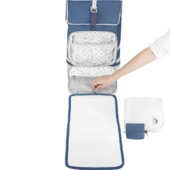 BabyMoov Sac à Langer Le Sancy Mineral Bleu -Produits Pour Bébé bm045362938 4