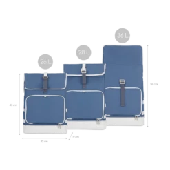 BabyMoov Sac à Langer Le Sancy Mineral Bleu -Produits Pour Bébé bm045362938 6