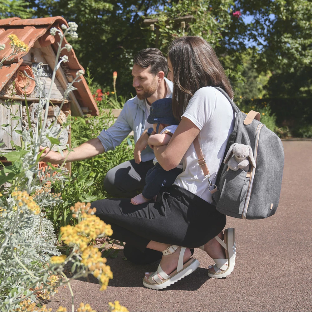 BabyMoov Sac à Langer Le Pyla Smokey (sac à Dos) 4 BabyMoov Sac à Langer Le Pyla Smokey (sac à Dos) – Image 2