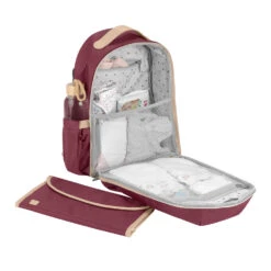 BabyMoov Sac à Langer Le Pyla Bordeaux (sac à Dos) -Produits Pour Bébé bm045371022 3