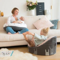 BabyMoov Transat Bébé Doomoo Nid Rabbit Pink -Produits Pour Bébé bm062065397 3