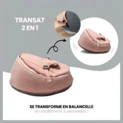 BabyMoov Transat Bébé Doomoo Seat'n Swing Pink -Produits Pour Bébé bm062071077 10