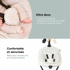 BabyMoov Balancelle Swoon Evolution Curl White -Produits Pour Bébé bm069075518 5