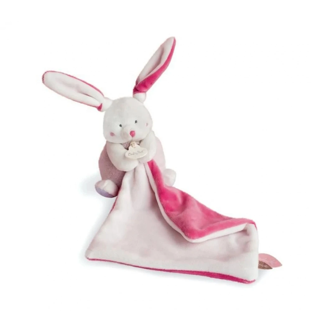 Pantin Avec Doudou Lapin Rose 3 Pantin Avec Doudou Lapin Rose