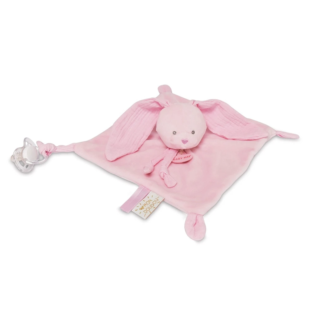 Doudou Lapin Misty Rose 3 Doudou Lapin Misty Rose