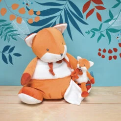 Pantin Avec Doudou Roméo Le Renard -Produits Pour Bébé bn083436435 1