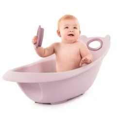 Baignoire Bébé Ourson Rose Pastel -Produits Pour Bébé bo092206100 6