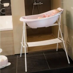 Baignoire Bébé Ourson Rose Pastel -Produits Pour Bébé bo092206100 9