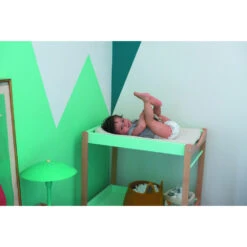 Table à Langer Avec 2 Plateaux Margot Hybride Fuschia -Produits Pour Bébé cb091437128 5