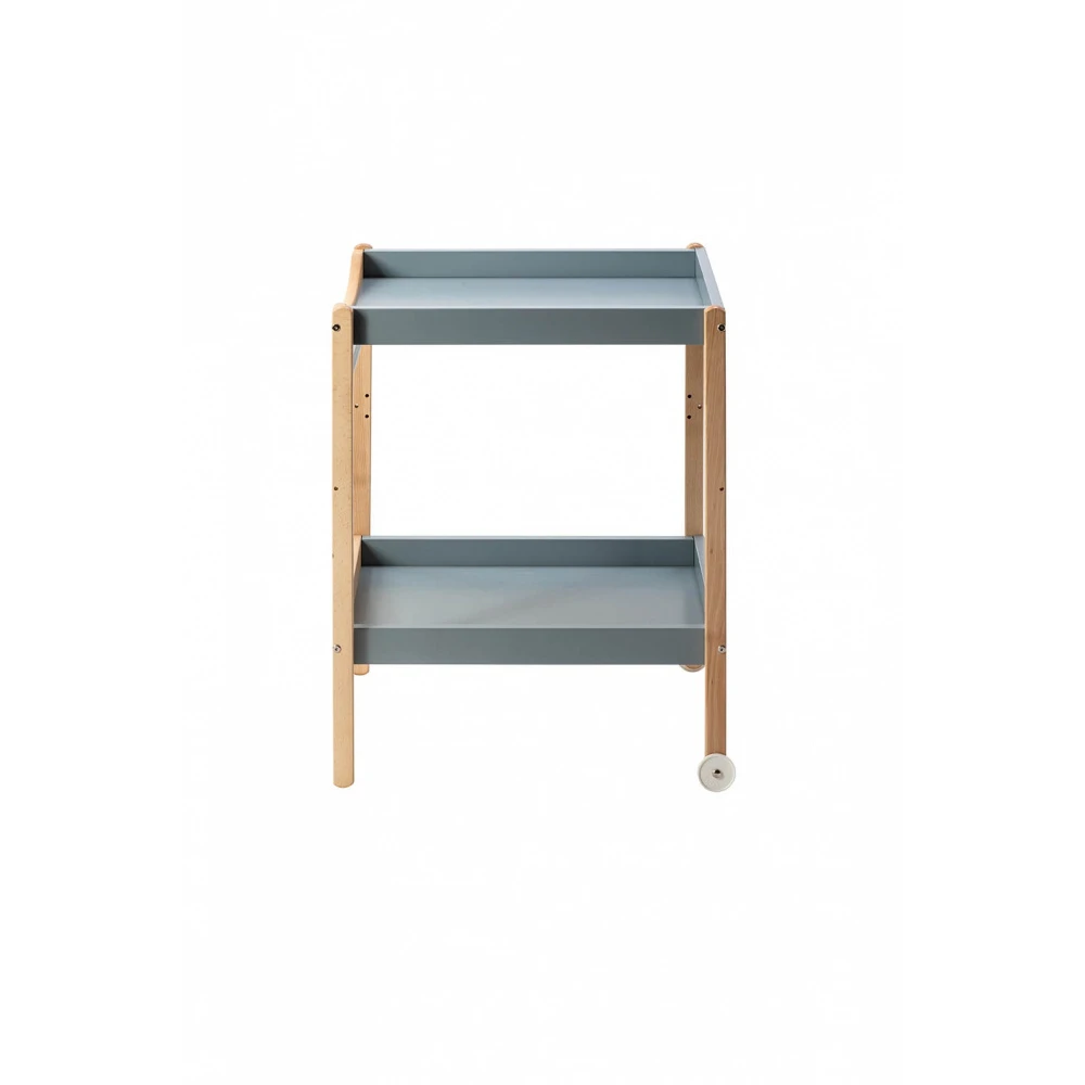 Table à Langer Avec 2 Plateaux Margot Hybride Bleu Gris 8 Table à Langer Avec 2 Plateaux Margot Hybride Bleu Gris – Image 6