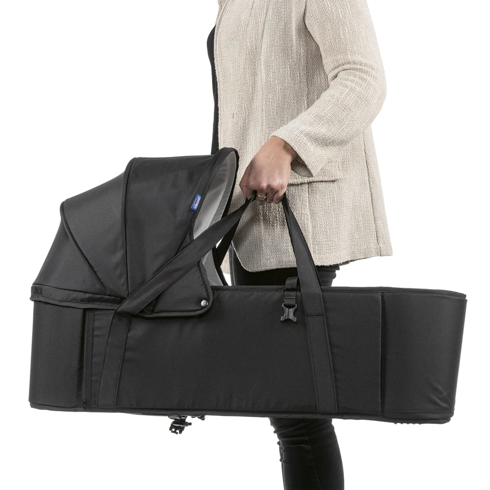 CHICCO Nacelle Souple Pour Poussettes Goody & Miinimo Jet Black 6 CHICCO Nacelle Souple Pour Poussettes Goody & Miinimo Jet Black – Image 4