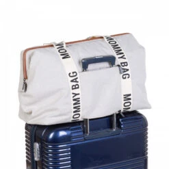 Childhome Sac à Langer Mommy Bag Signature Canvas Off White -Produits Pour Bébé cw045364386 3
