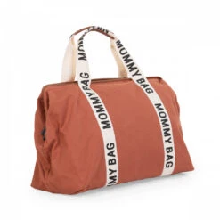 Childhome Sac à Langer Mommy Bag Signature Canvas Terracotta -Produits Pour Bébé cw045364874 1