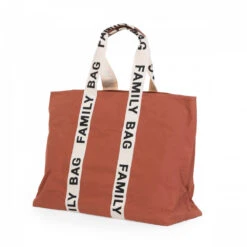 Childhome Sac à Langer Family Bag Signature Canvas Terracotta -Produits Pour Bébé cw045364898 3