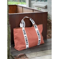 Childhome Sac à Langer Family Bag Signature Canvas Terracotta -Produits Pour Bébé cw045364898 5