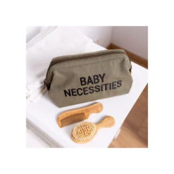 Childhome Trousse De Toilette Baby Necessities Canvas Kaki -Produits Pour Bébé cw096362153 3