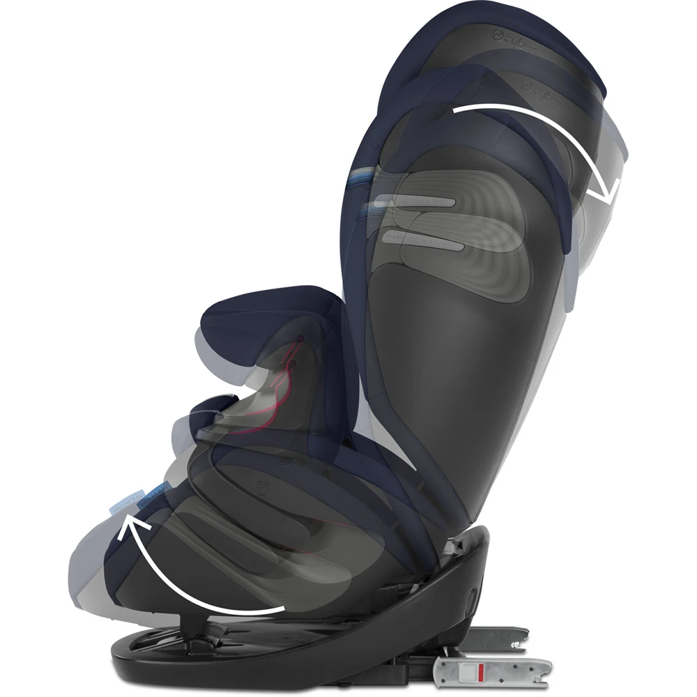 CYBEX Siège Auto Pallas S-fix Navy Blue/navy Blue - Groupe 1/2/3 7 CYBEX Siège Auto Pallas S-fix Navy Blue/navy Blue - Groupe 1/2/3 – Image 5