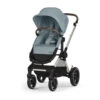 CYBEX Poussette Eos Lux Taupe Siège Sky Blue -Produits Pour Bébé cy041068129