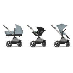 CYBEX Poussette Eos Lux Taupe Siège Sky Blue -Produits Pour Bébé cy041068129 8