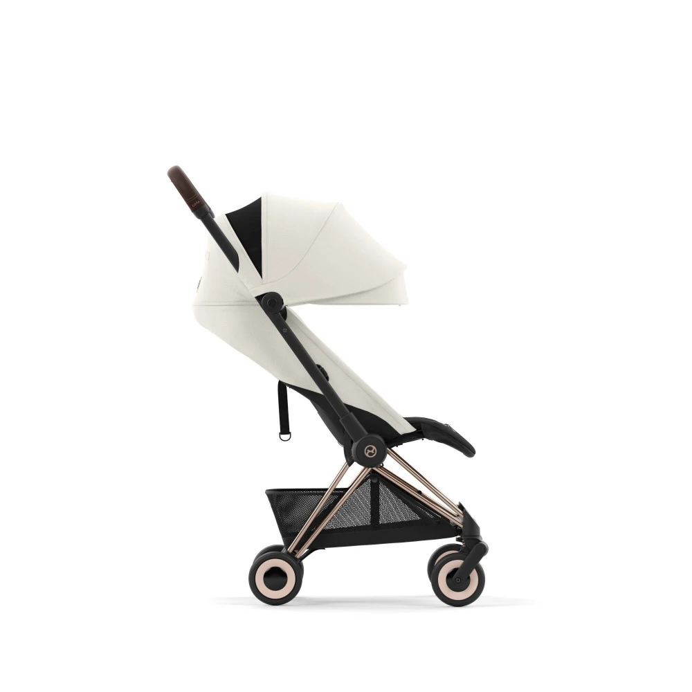 CYBEX Poussette Compacte Coya Châssis Rose Gold Siège Blanc 7 CYBEX Poussette Compacte Coya Châssis Rose Gold Siège Blanc – Image 5