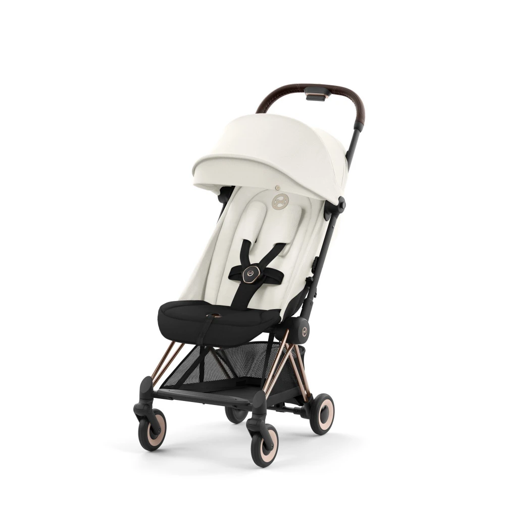 CYBEX Poussette Compacte Coya Châssis Rose Gold Siège Blanc 8 CYBEX Poussette Compacte Coya Châssis Rose Gold Siège Blanc – Image 6