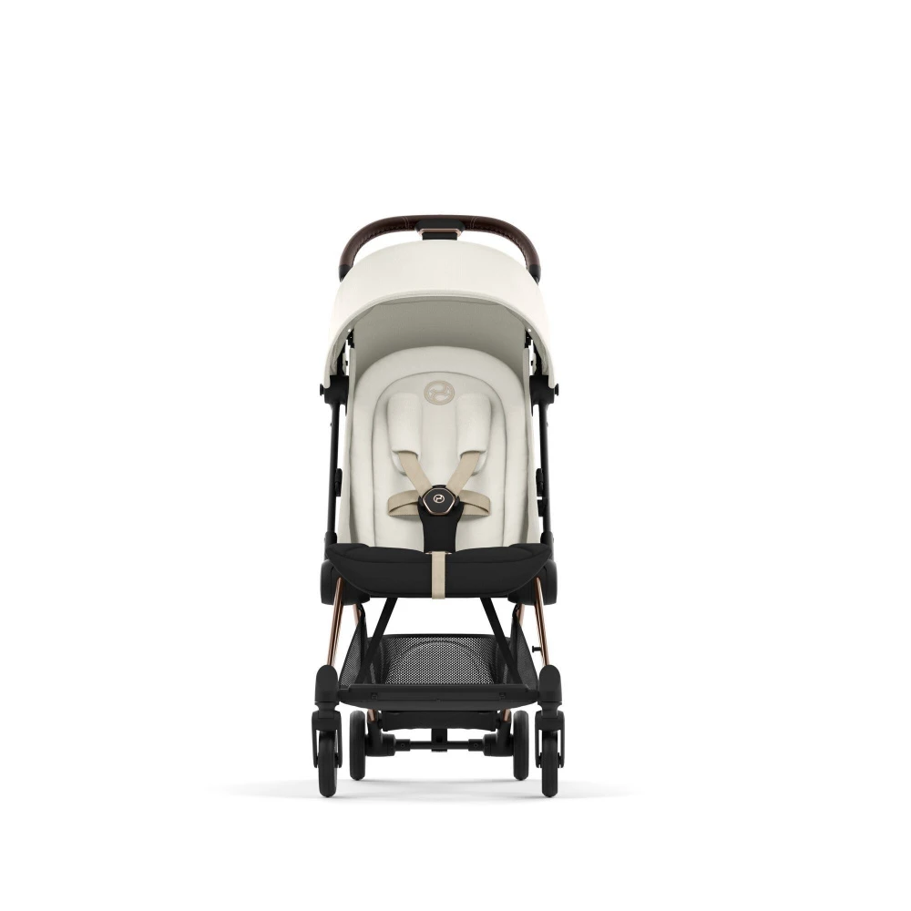 CYBEX Poussette Compacte Coya Châssis Rose Gold Siège Blanc 11 CYBEX Poussette Compacte Coya Châssis Rose Gold Siège Blanc – Image 9