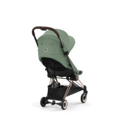 CYBEX Poussette Compacte Coya Châssis Rose Gold Siège Vert -Produits Pour Bébé cy041086703 3