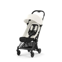 CYBEX Poussette Compacte Coya Châssis Matt Black Siège Blanc -Produits Pour Bébé cy041087106 5