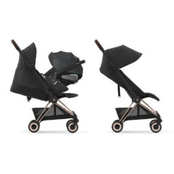 CYBEX Poussette Compacte Coya Châssis Matt Black Siège Blanc -Produits Pour Bébé cy041087106 8
