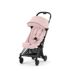 CYBEX Poussette Compacte Coya Châssis Matt Black Siège Rose -Produits Pour Bébé cy041087182 7