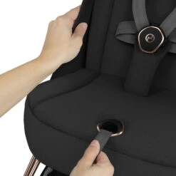 CYBEX Poussette Compacte Coya Châssis Matt Black Siège Rose -Produits Pour Bébé cy041087182 9