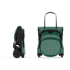 CYBEX Poussette Compacte Coya Châssis Matt Black Siège Vert -Produits Pour Bébé cy041087267 2