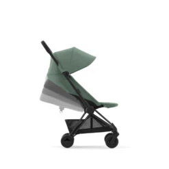CYBEX Poussette Compacte Coya Châssis Matt Black Siège Vert -Produits Pour Bébé cy041087267 3