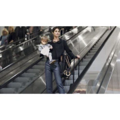 CYBEX Poussette Compacte Coya Châssis Chrome Brown Siège Gris -Produits Pour Bébé cy041087588 12