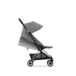 CYBEX Poussette Compacte Coya Châssis Chrome Brown Siège Gris -Produits Pour Bébé cy041087588 3