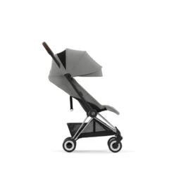 CYBEX Poussette Compacte Coya Châssis Chrome Brown Siège Gris -Produits Pour Bébé cy041087588 4
