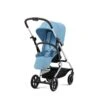 CYBEX Poussette Eezy S Twist+ 2 - Turquoise - Châssis Silver 2022 -Produits Pour Bébé cy0414058786080