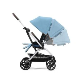 CYBEX Poussette Eezy S Twist+ 2 - Turquoise - Châssis Silver 2022 -Produits Pour Bébé cy0414058786080 1