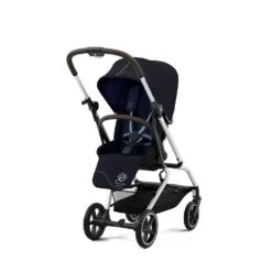 CYBEX Poussette Eezy S Twist+ 2 - Ocean Blue - Châssis Silver 2022