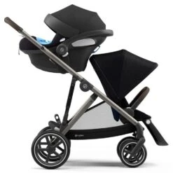 CYBEX Pack Duo Poussette Gazelle S - Chassis Noir + Aton 5 + Adaptateurs - Moon Black 7 CYBEX Pack Duo Poussette Gazelle S - Chassis Noir + Aton 5 + Adaptateurs - Moon Black -Produits Pour Bébé cy041612747 1
