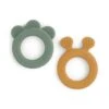 Done By Deer Lot De 2 Anneaux De Dentition Deer Friends Moutarde/vert 1 Done By Deer Lot De 2 Anneaux De Dentition Deer Friends Moutarde/vert -Produits Pour Bébé db083134674