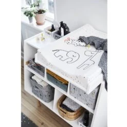 Done By Deer Matelas à Langer Dreamy Dots Blanc -Produits Pour Bébé db091101973 1