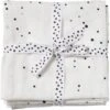 Done By Deer Lot De 2 Langes 70x70cm Dreamy Dots White -Produits Pour Bébé db121013983