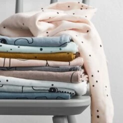 Done By Deer Lot De 2 Langes 70x70cm Dreamy Dots White -Produits Pour Bébé db121013983 2