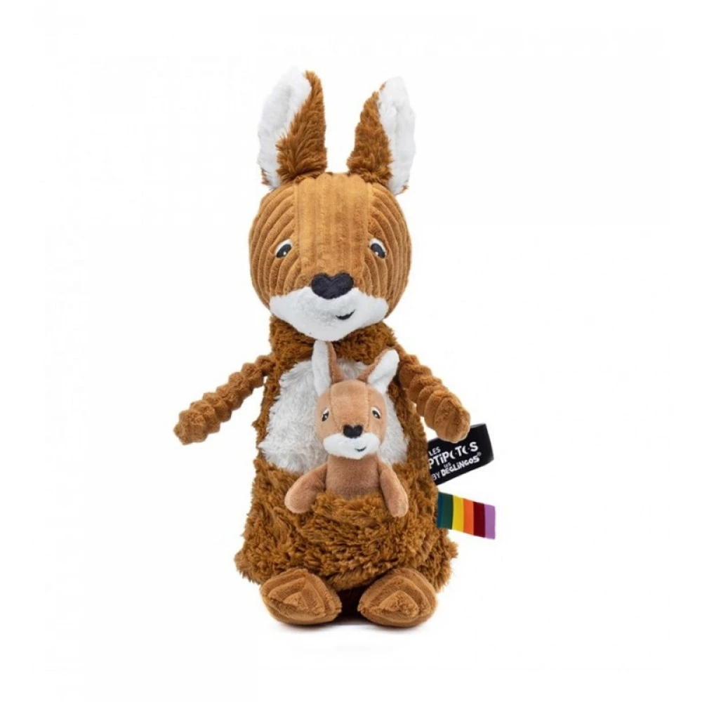 Peluche Kangourou Et Son Bébé Cassonade Allézou Les Ptipotos 3 Peluche Kangourou Et Son Bébé Cassonade Allézou Les Ptipotos