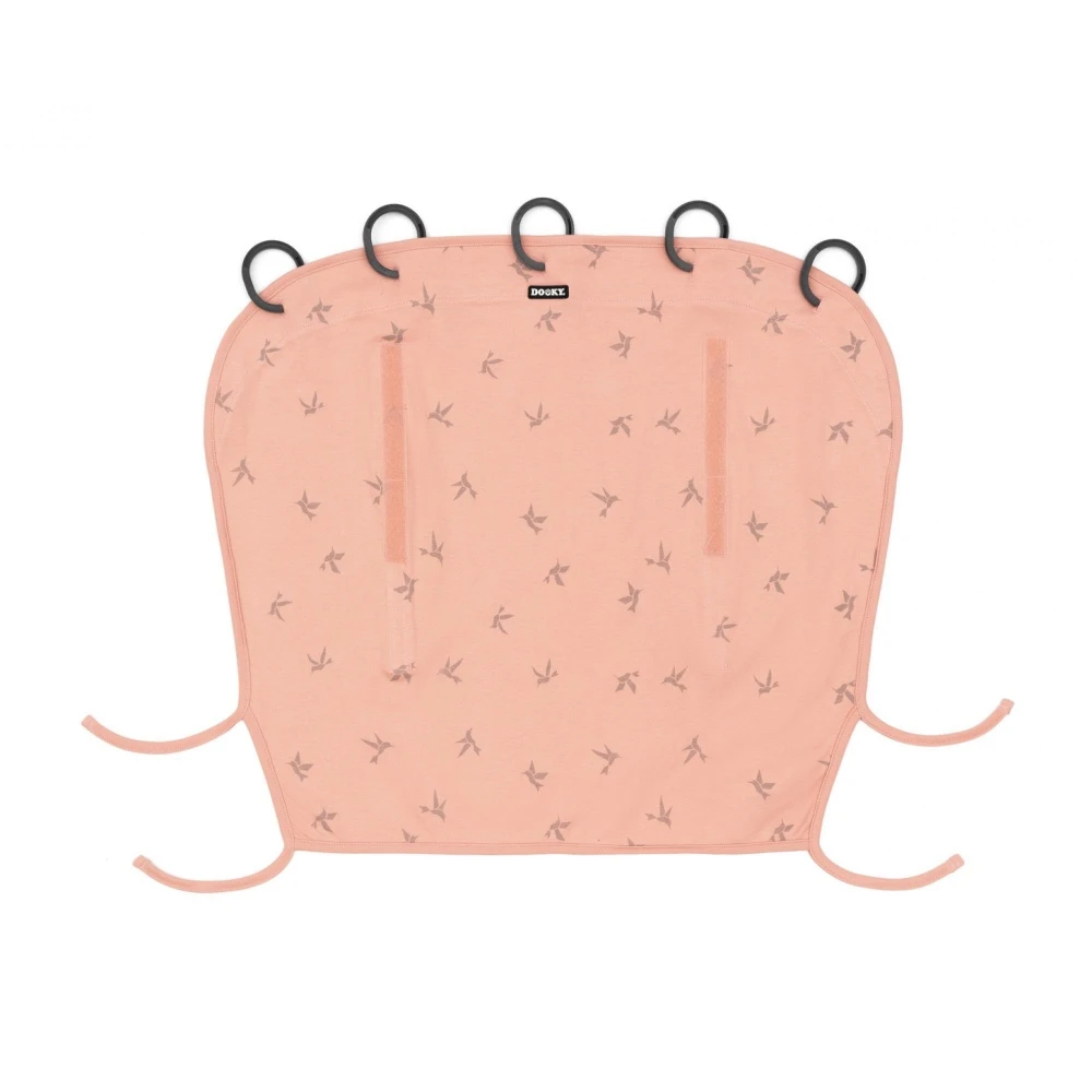 Dooky Pare-soleil Pour Siège Auto, Groupe 0 - Origami Rose Poudre 3 Dooky Pare-soleil Pour Siège Auto, Groupe 0 - Origami Rose Poudre